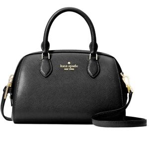 Kate Spade Black Madison Small Dolly Duffle Crossbody Bag